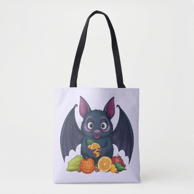 Bolso De Tela Fruit Bat (Anverso)
