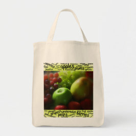 Bolso De Tela Fruit Tote Bag