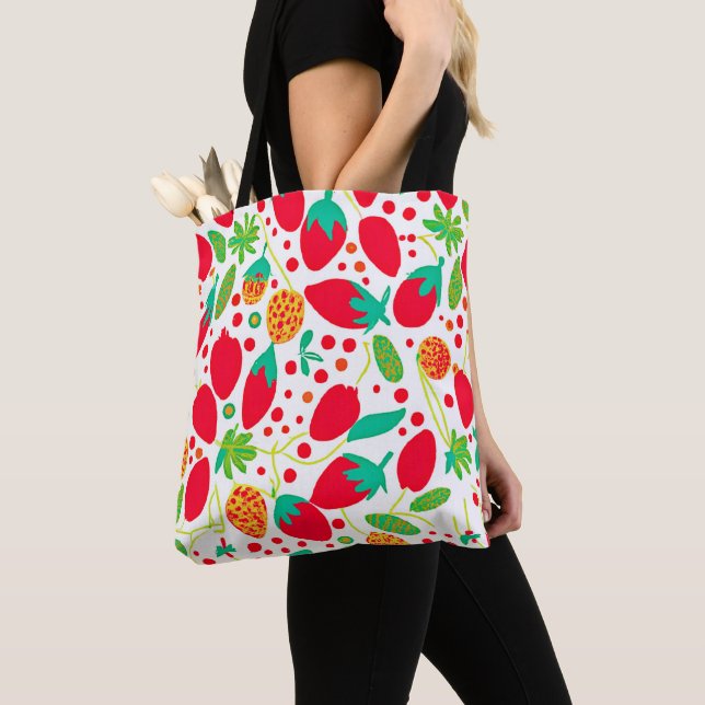 Bolso De Tela Fruitosa Paleta Vivid Pattern (Detalle)