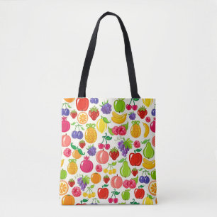 Bolso De Tela Fruta