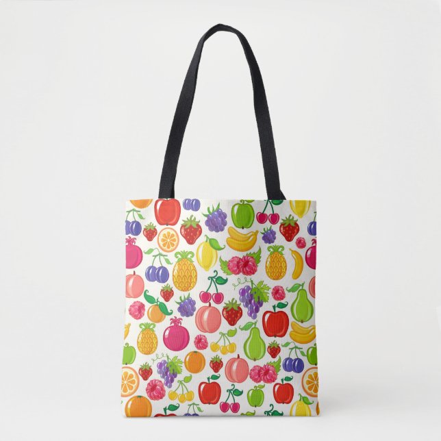 Bolso De Tela Fruta (Anverso)