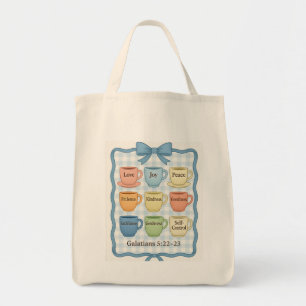 Bolso De Tela Fruta azul del Espíritu