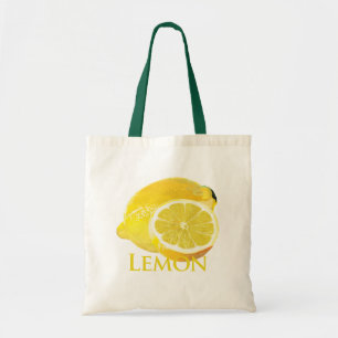 Bolso De Tela Fruta cítrica del limón