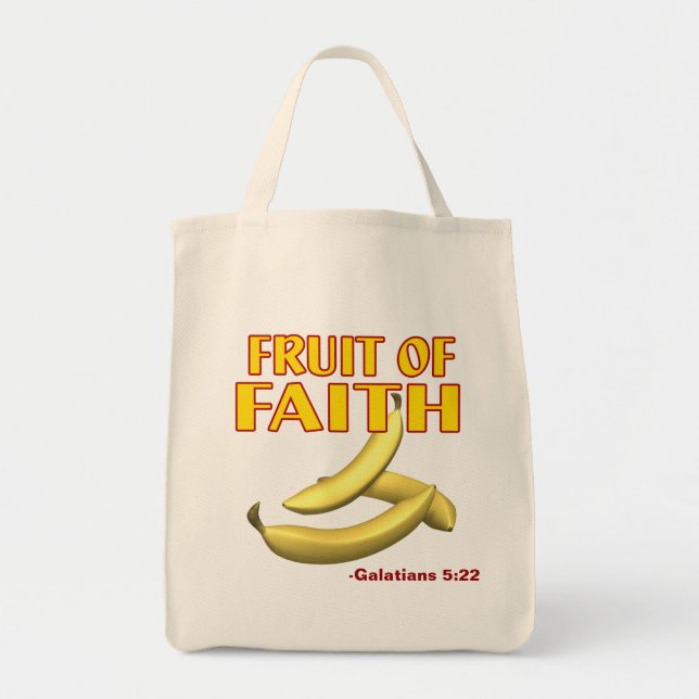Bolso De Tela Fruta de fe (Frente)