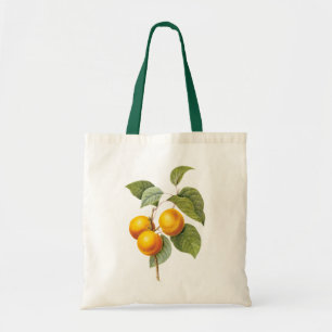 Bolso De Tela Fruta de la comida de la cosecha, Apricot Peach by