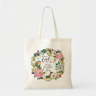 Bolso De Tela Fruta de la flor de la flor del espíritu