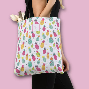 Bolso De Tela Fruta de Verano Piña Tropical