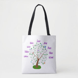 Bolso De Tela Fruta Del Imán Del Árbol De Espíritu