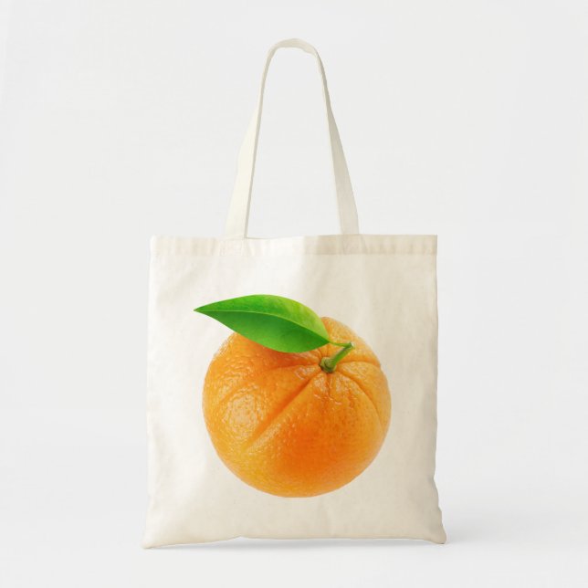 Bolso De Tela fruta naranja (Frente)