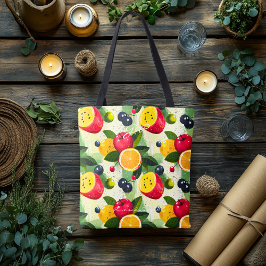 Bolso De Tela Fruta personalizada - Estilo de vida saludable vib