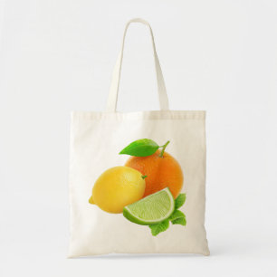 Bolso De Tela Frutas cítricas