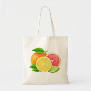 Bolso De Tela Frutas cítricas