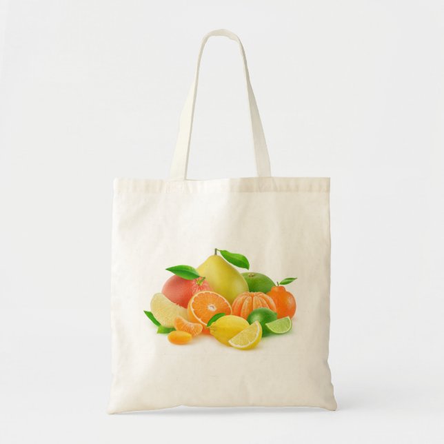 Bolso De Tela Frutas de cítricos (Frente)