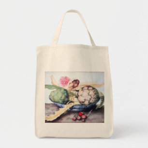 BOLSO DE TELA FRUTAS DE TEMPORADA 4- ARTÍCULOS, ROSA Y FRESAS