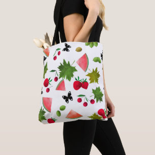 Bolso De Tela Frutas frescas sin foco Berries Personalizado de a