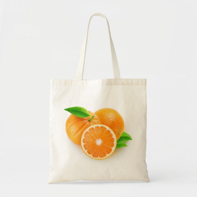 Bolso De Tela Frutas naranjas (Frente)