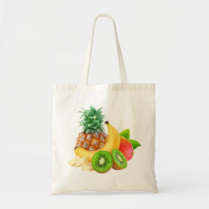 Bolso De Tela Frutas tropicales