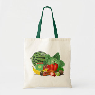 Bolso De Tela Frutas y verduras
