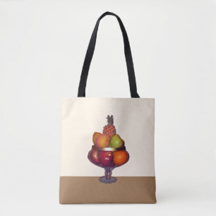 Bolso De Tela Frutero con soporte