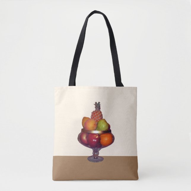 Bolso De Tela Frutero con soporte (Anverso)