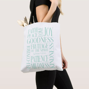 Bolso De Tela Fruto del Espíritu Gálatas 5