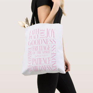 Bolso De Tela Fruto del Espíritu Gálatas 5