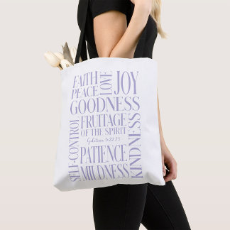 Bolso De Tela Fruto del Espíritu Gálatas 5