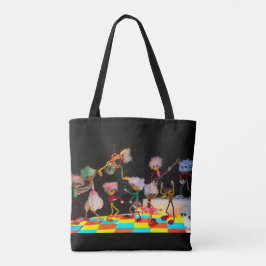Bolso De Tela Fubby's in de disco, genieten van het uitgaan.