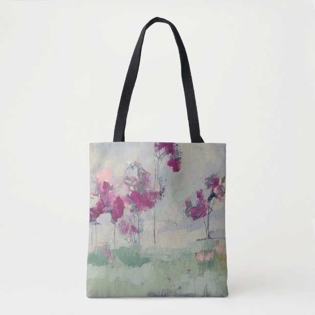 Bolso De Tela Fuchsia Treeline (Anverso)
