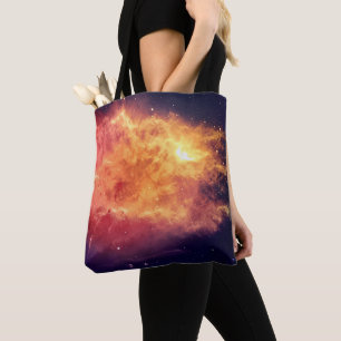Bolso De Tela Fuego Solar a Través del Cosmos