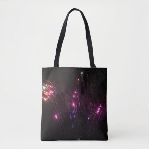 Bolso De Tela Fuegos artificiales