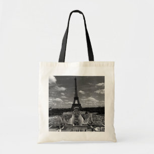 Bolso De Tela Fuente antigua París Francia Torre Eiffel