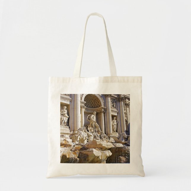 Bolso De Tela Fuente de Trevi Roma Fotografía (Frente)