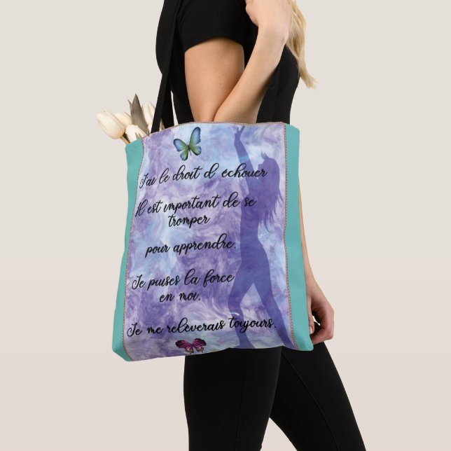 Bolso De Tela fuerza de la ley (Detalle)