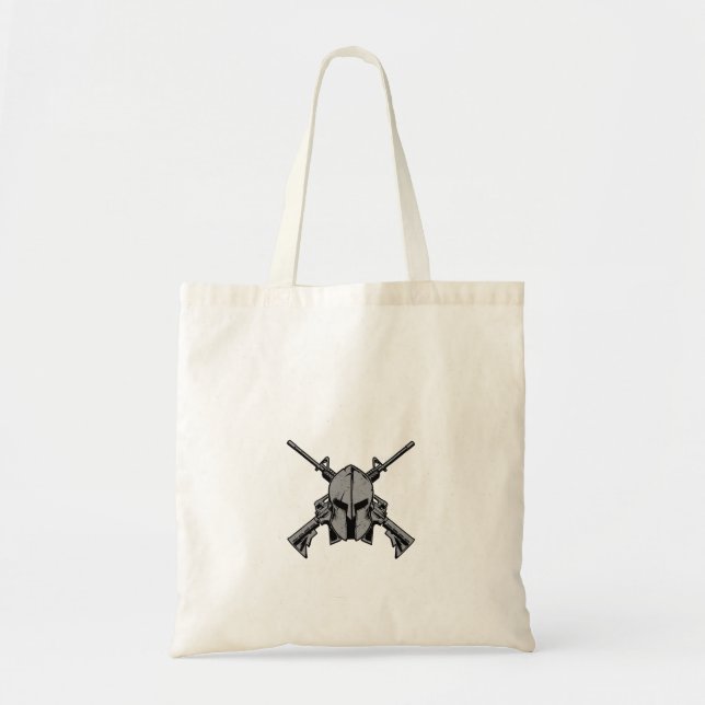 Bolso De Tela Fuerza militar (Frente)