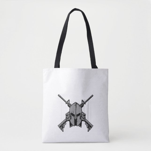 Bolso De Tela Fuerza militar (Anverso)