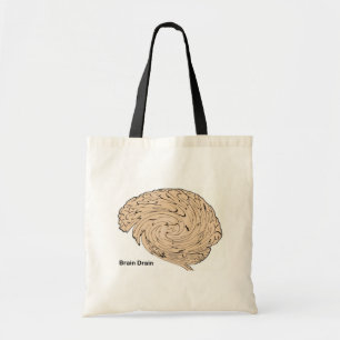 Bolso De Tela Fuga de cerebros