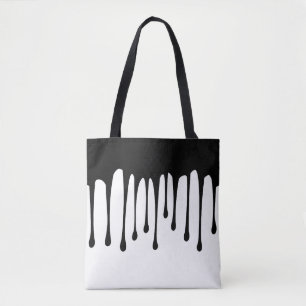 Bolso De Tela Fuga de tinta