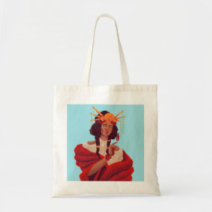 Bolso De Tela Fumadora con Jazmín