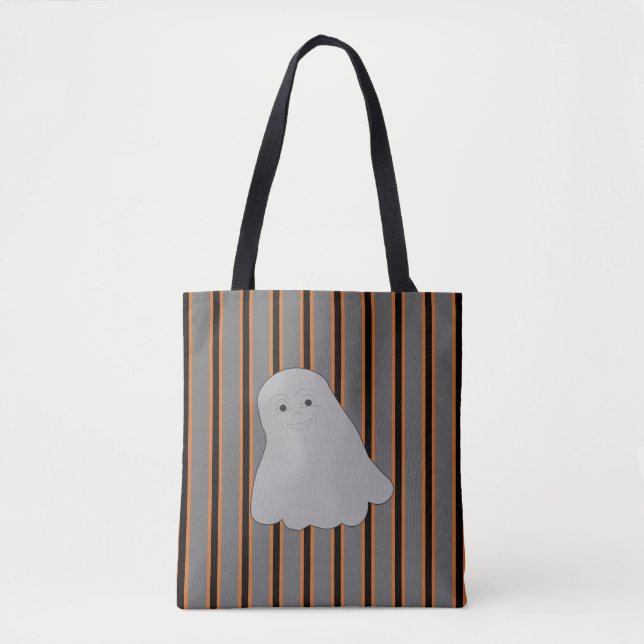 Bolso De Tela Fun and Fancy Halloween Ghosts (Anverso)