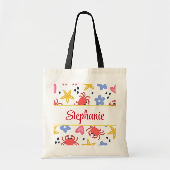 Bolso De Tela Fun beach personalizada tote bag (Frente)