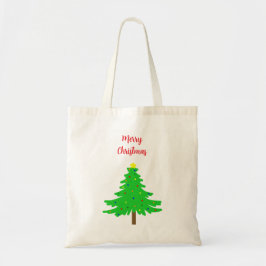 Bolso De Tela Fun Festive Merry Christmas Trees