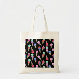 Bolso De Tela Fun Melty Summer Gótico Skull Helado Crema pastel