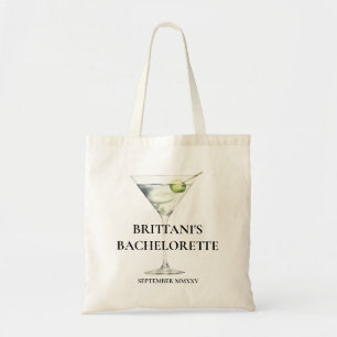 Bolso De Tela Fun Trendy Martini Bridesmaid Bachelorette