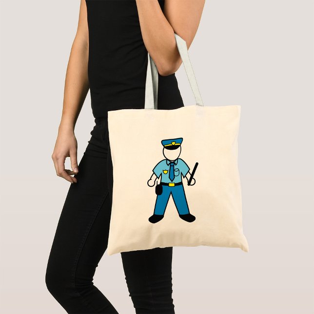 Bolso De Tela Funcionario de policía personalizado aplicación de (Subido por el creador)