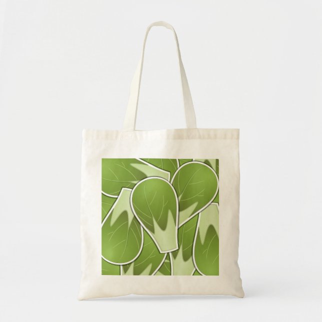 Bolso De Tela Funky brussel sprout (Frente)
