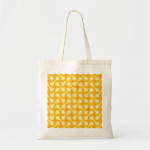Bolso De Tela Funky Círculo gráfico de metal de los años 70 de c