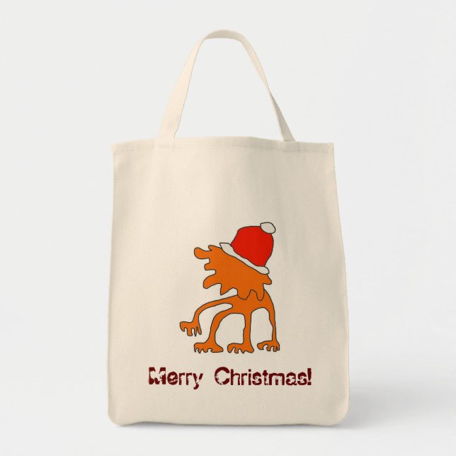Bolso De Tela ¡Funky Merry Christmas Bag! (Frente)