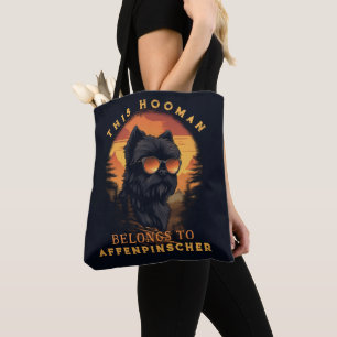 Bolso De Tela Funny Affenpinscher Dog Parent