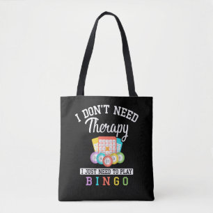 Bolso De Tela Funny Bingo Player Chiste